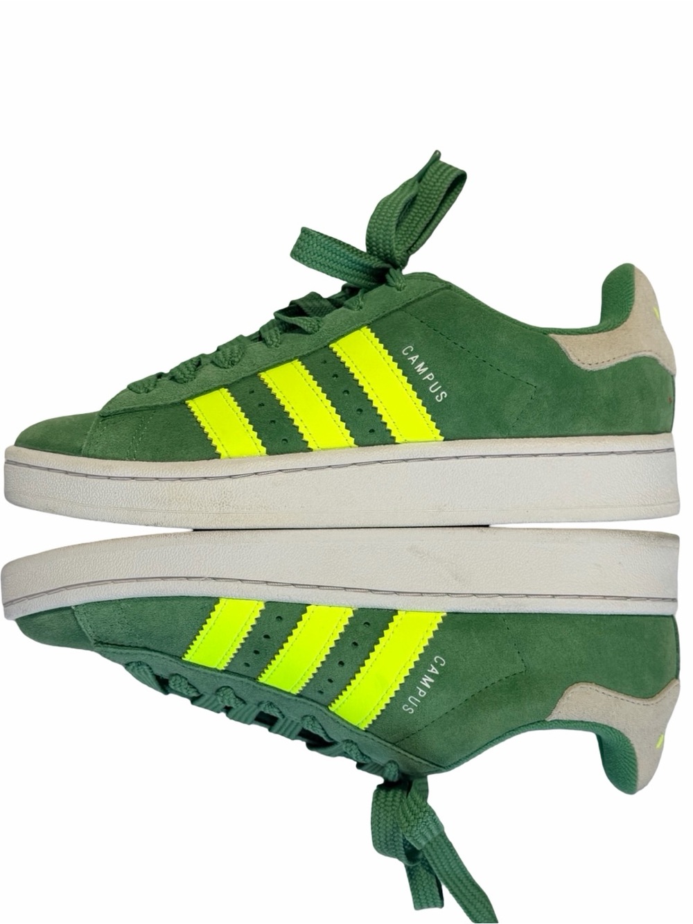 adidas Campus 00s J Preloved Green Solar Yellow — Size Women’s 8/ Kids 6 💚💛